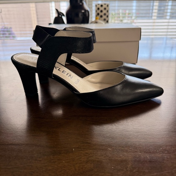 Anne Klein flex Akkatia black scrappy closed toe shoes size 9.5 M - Picture 7 of 15